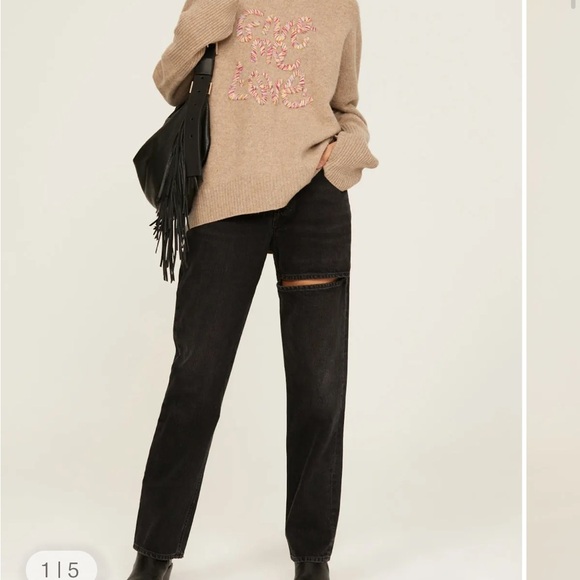 Zadig & Voltaire Give Me Love Oversized Wool Sweater - Picture 3 of 13